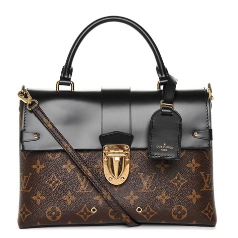 lv one handle flap bag